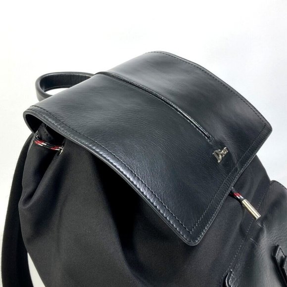 DIOR HOMME BEE MOTION Backpack Backpack Canvas/Leather Black - Picture 5 of 15